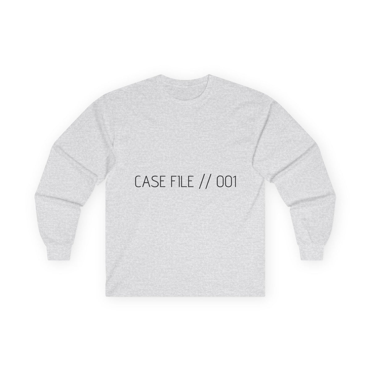 Case File 001 Long Sleeve Tee