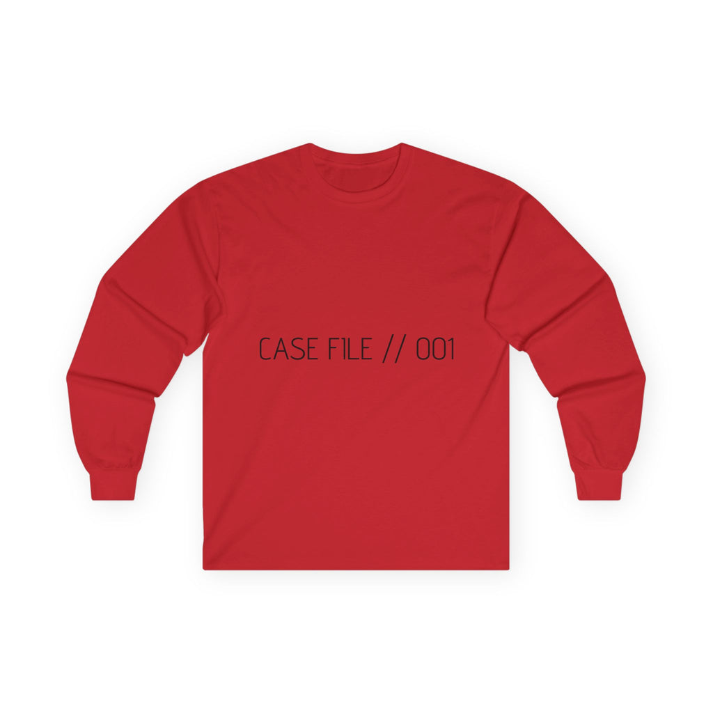 Case File 001 Long Sleeve Tee