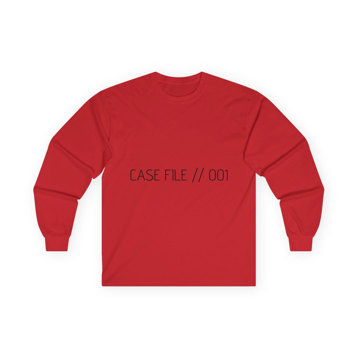 Case File 001 Long Sleeve Tee