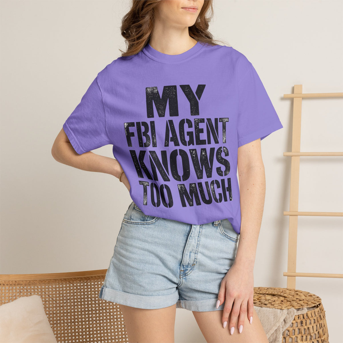 My FBI Agent Knows Too Much Tee
