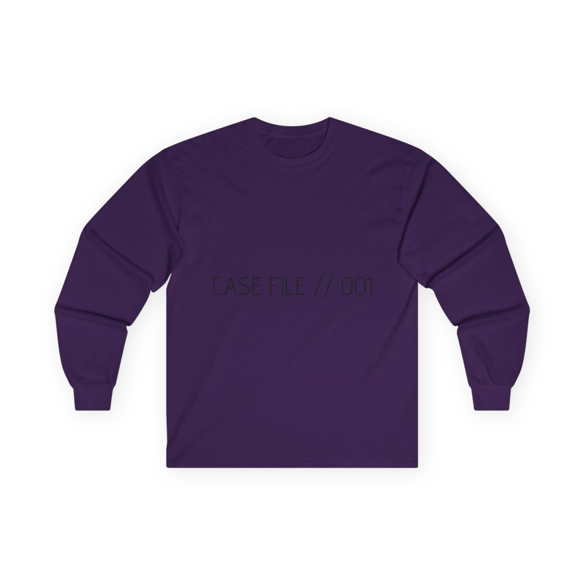 Case File 001 Long Sleeve Tee