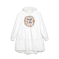 Soft Life Society Hooded Blanket