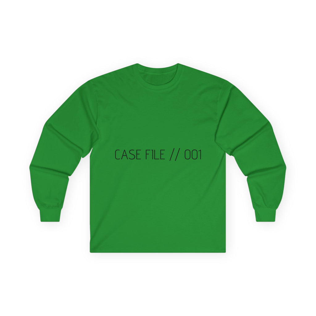 Case File 001 Long Sleeve Tee