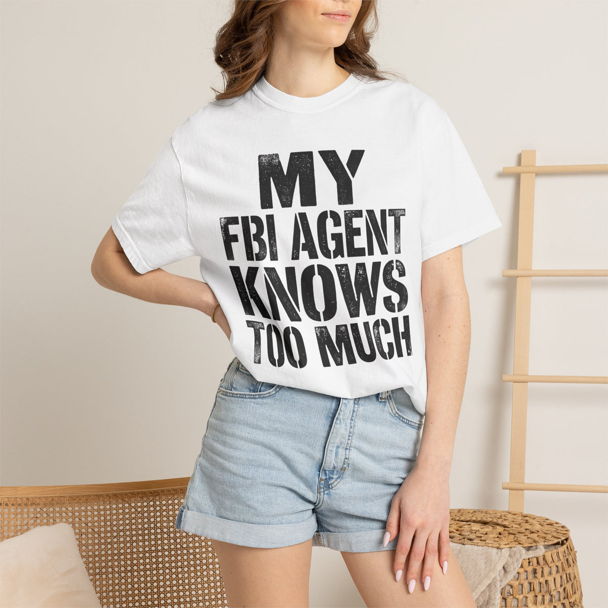 My FBI Agent Knows Too Much Tee
