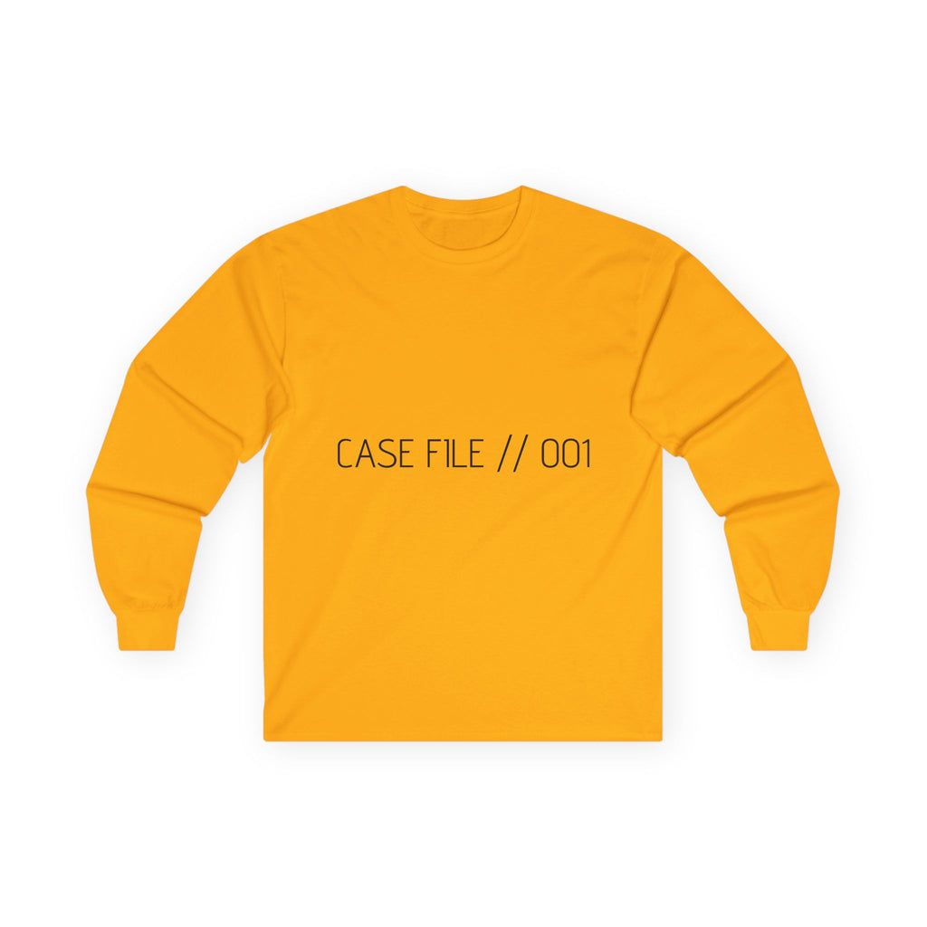 Case File 001 Long Sleeve Tee