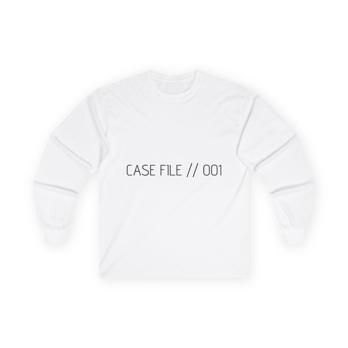 Case File 001 Long Sleeve Tee