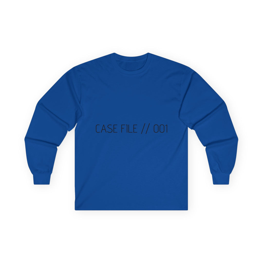 Case File 001 Long Sleeve Tee