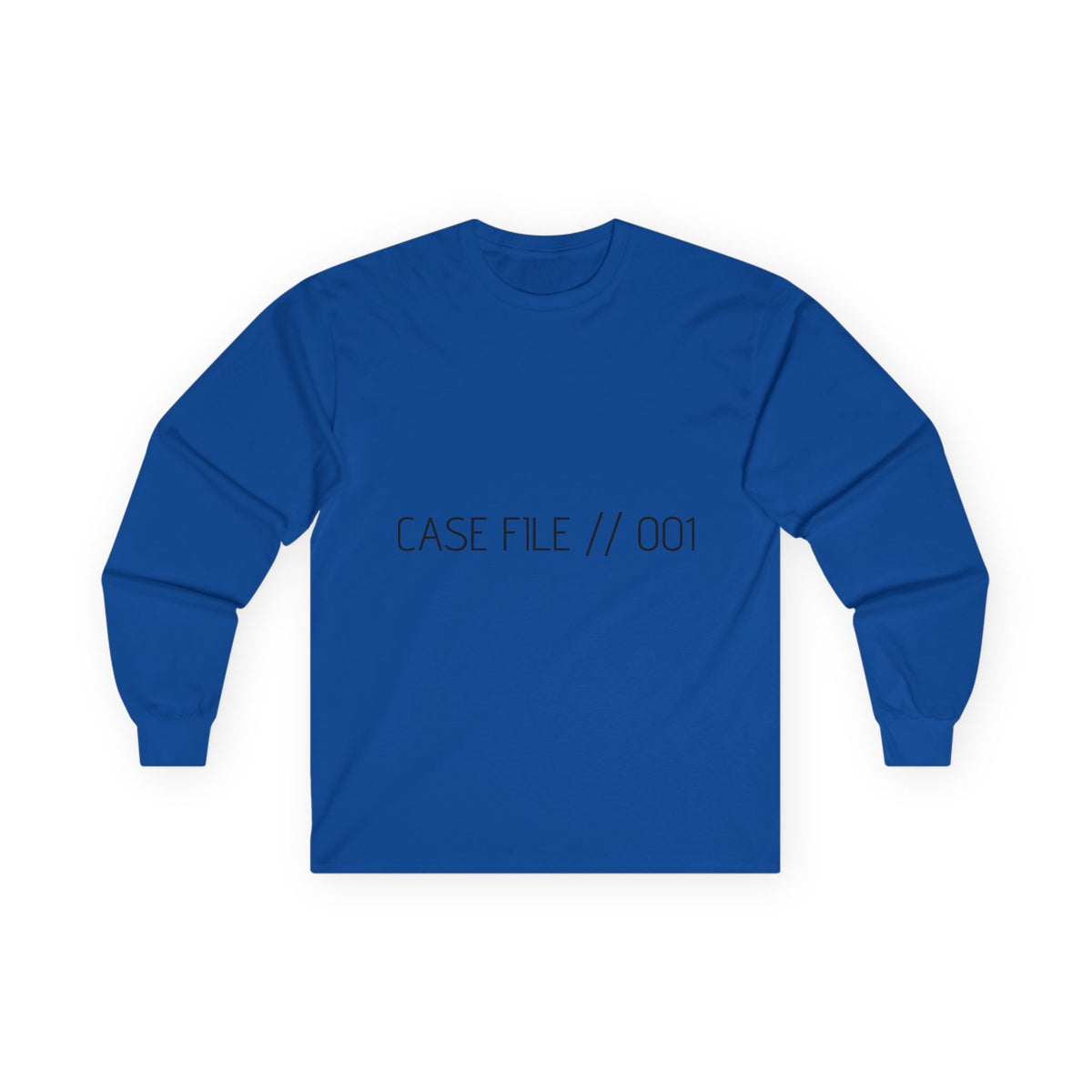 Case File 001 Long Sleeve Tee