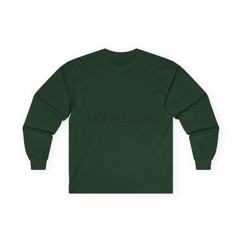 Case File 001 Long Sleeve Tee