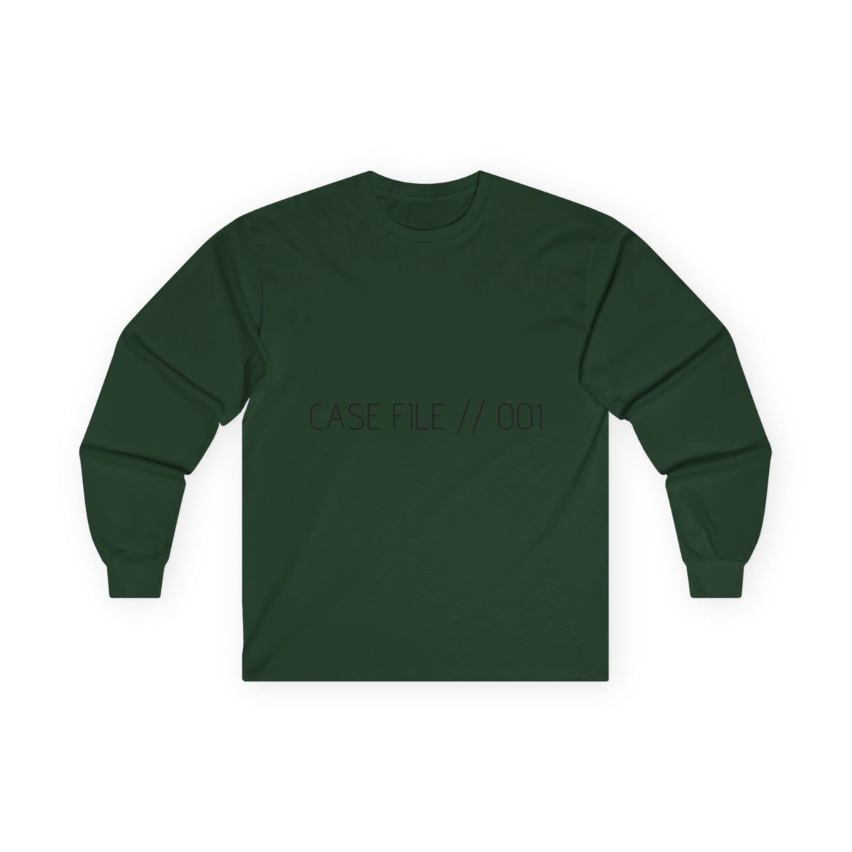 Case File 001 Long Sleeve Tee