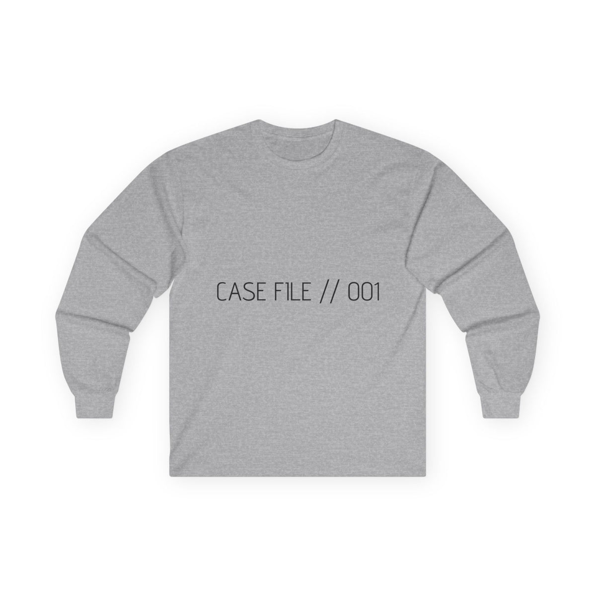 Case File 001 Long Sleeve Tee