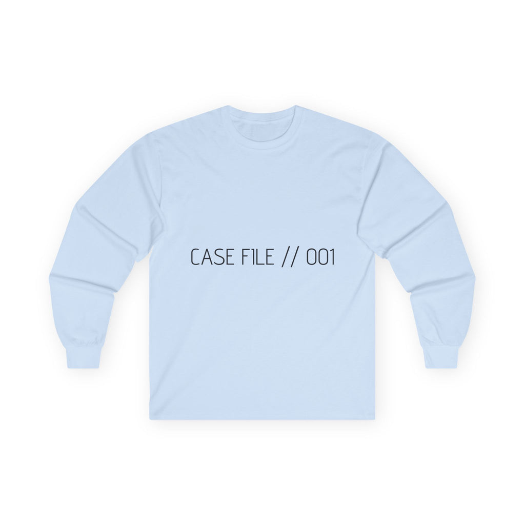 Case File 001 Long Sleeve Tee