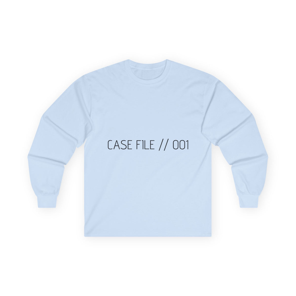 Case File 001 Long Sleeve Tee