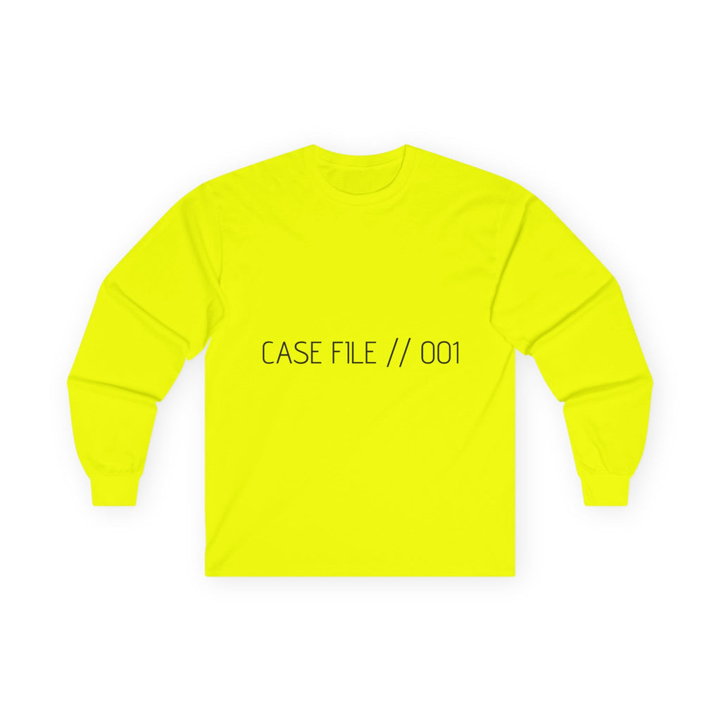 Case File 001 Long Sleeve Tee