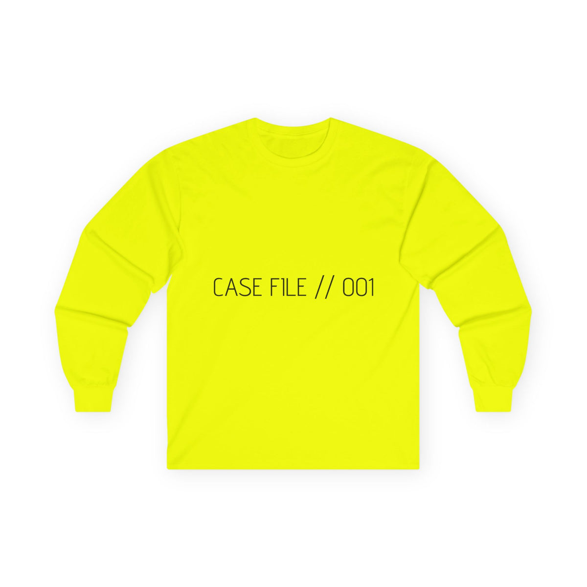 Case File 001 Long Sleeve Tee
