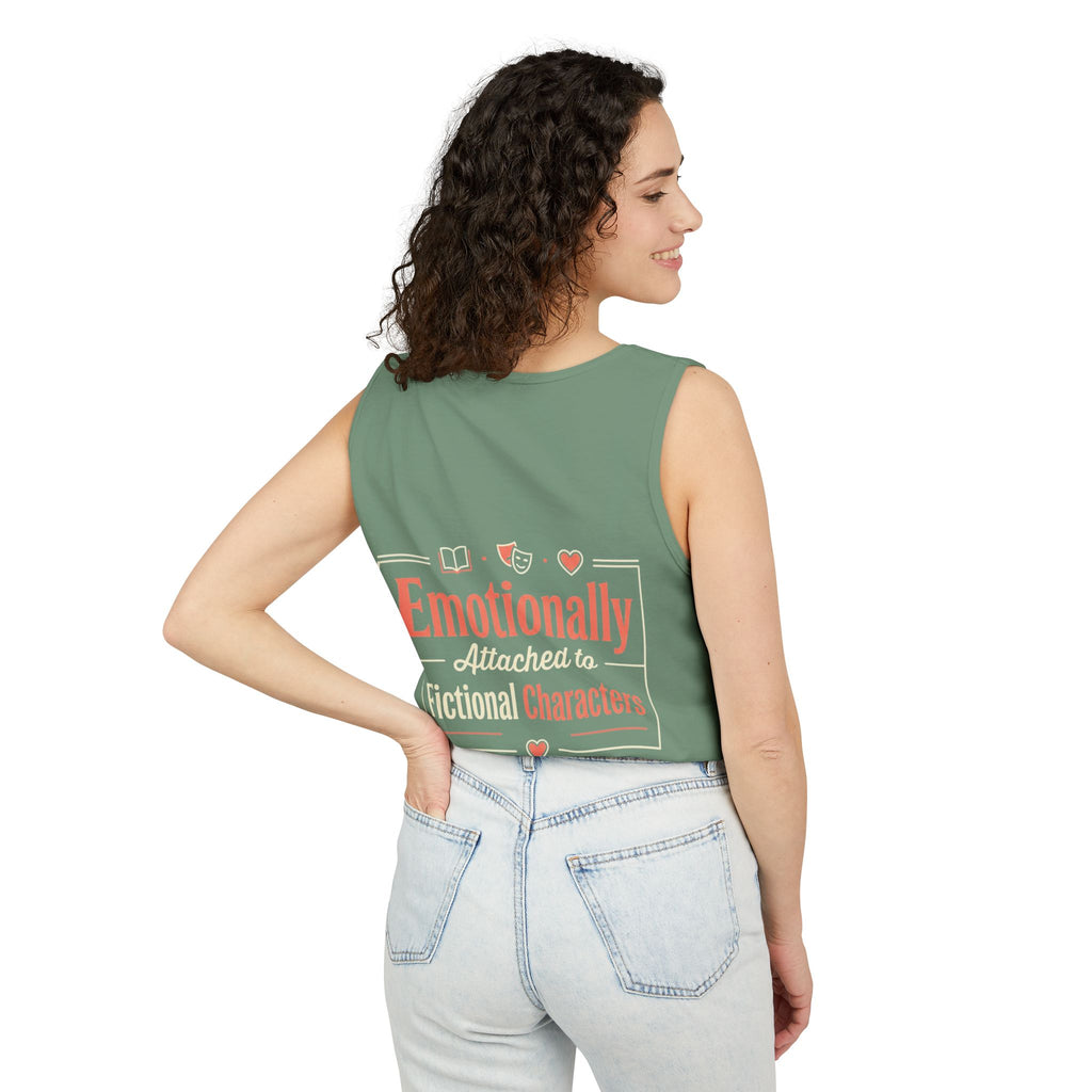 Emotionally Attached to Fictional Characters Tank Top