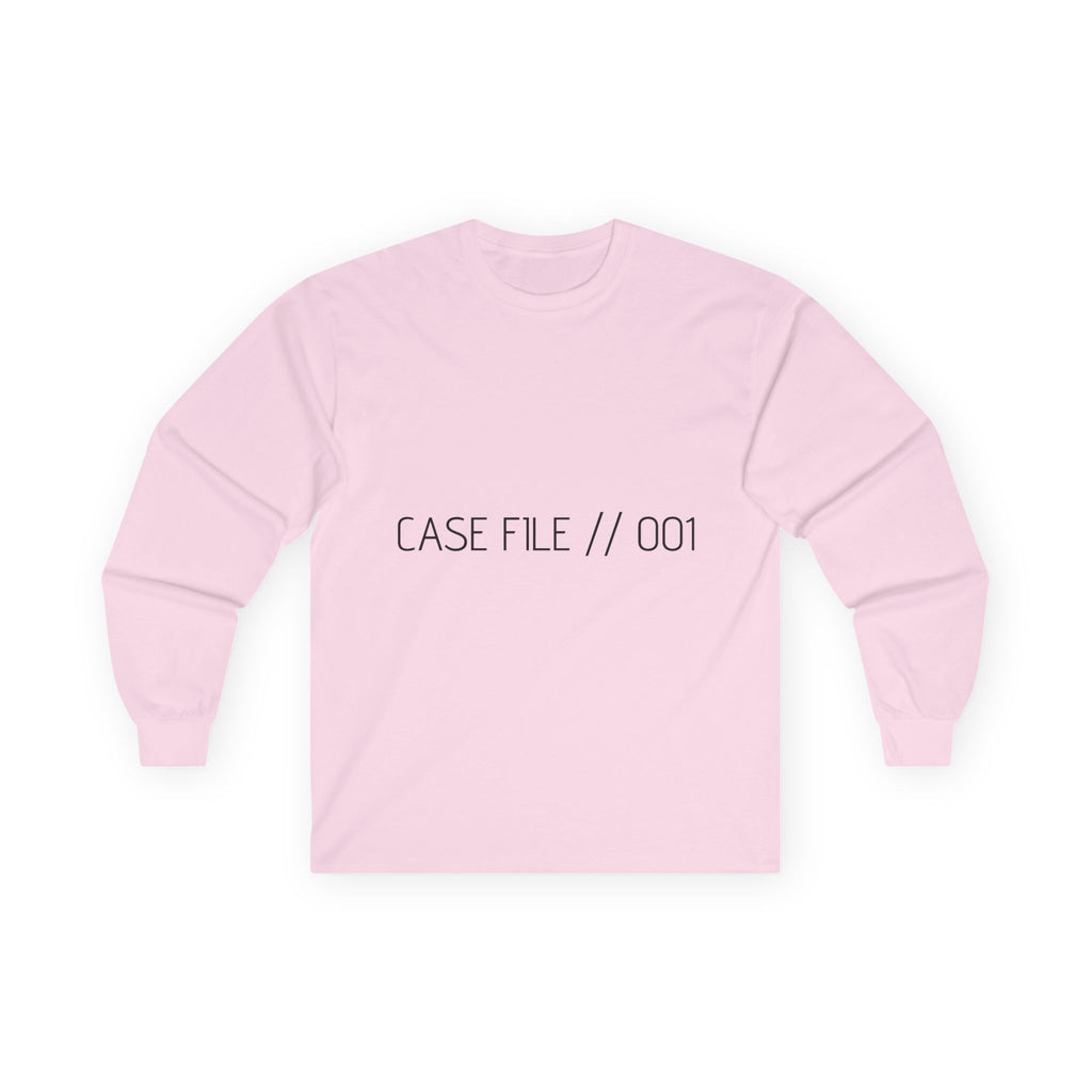 Case File 001 Long Sleeve Tee