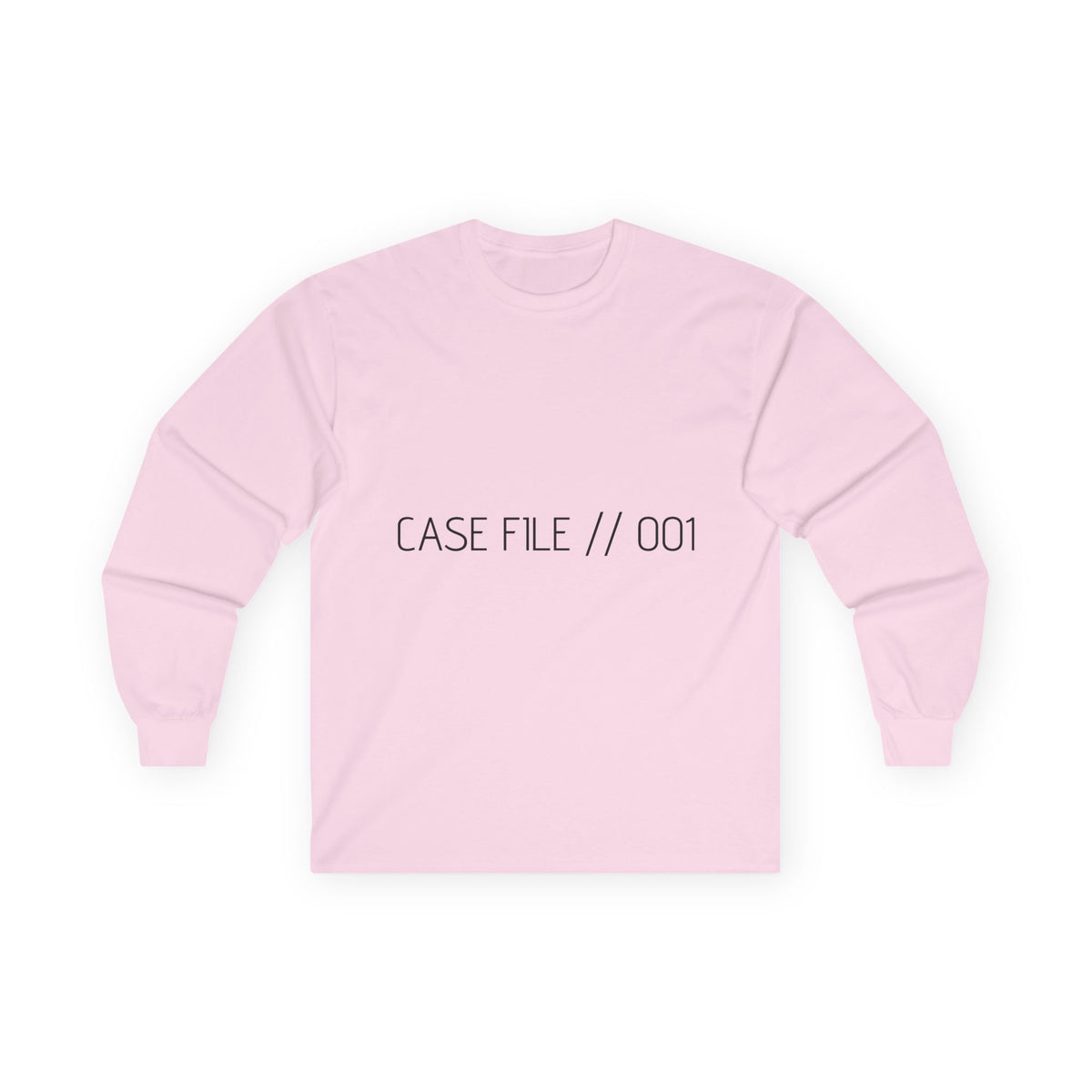 Case File 001 Long Sleeve Tee